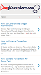 Mobile Screenshot of myflowerhorn.com